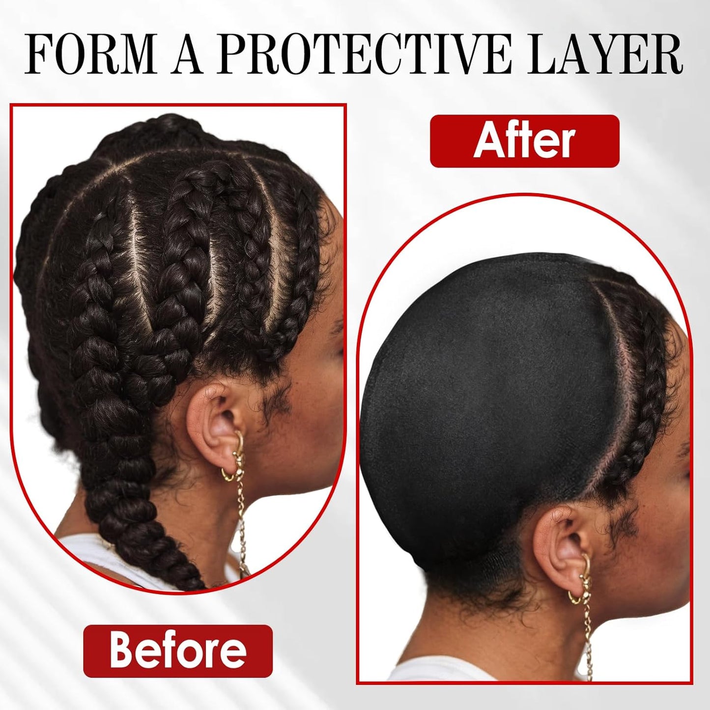 Weave Bond Hair Protector - Quick Dry Liquid Cap for Hair & Scalp | Breathable, Lightweight, 6 fl oz