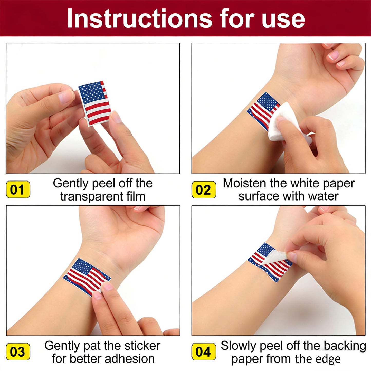 12Pcs Red White and Blue Glitter Freckles Face Tattoo for Makeup, 4th of July Accessories Sparkle Star Freckle Stickers with Rhinestones, Independence Day Patriotic Temporary Tattoos for Women