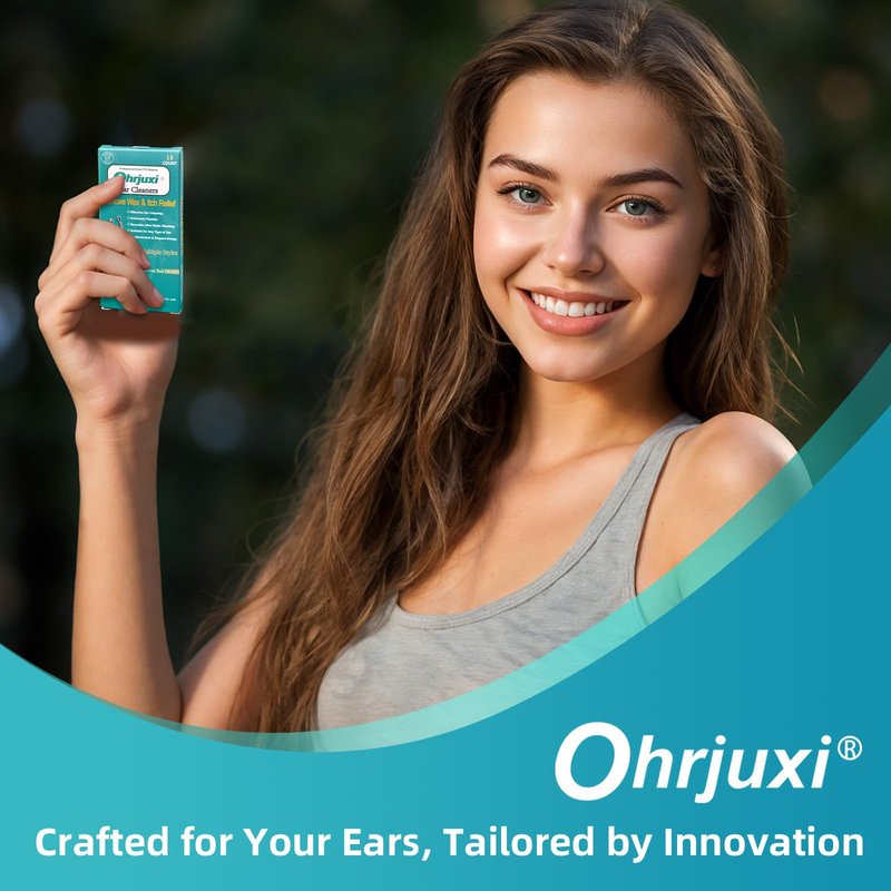 Ohrjuxi Ear Wax Removal Tool - 18 PCS Reusable Ear Cleaners, Professional-Grade TPE, Effective & Gentle Ear Cleaning Kit, Clogged & Itch Ear Relief - Suitable for All Types of Ears(3 Styles)