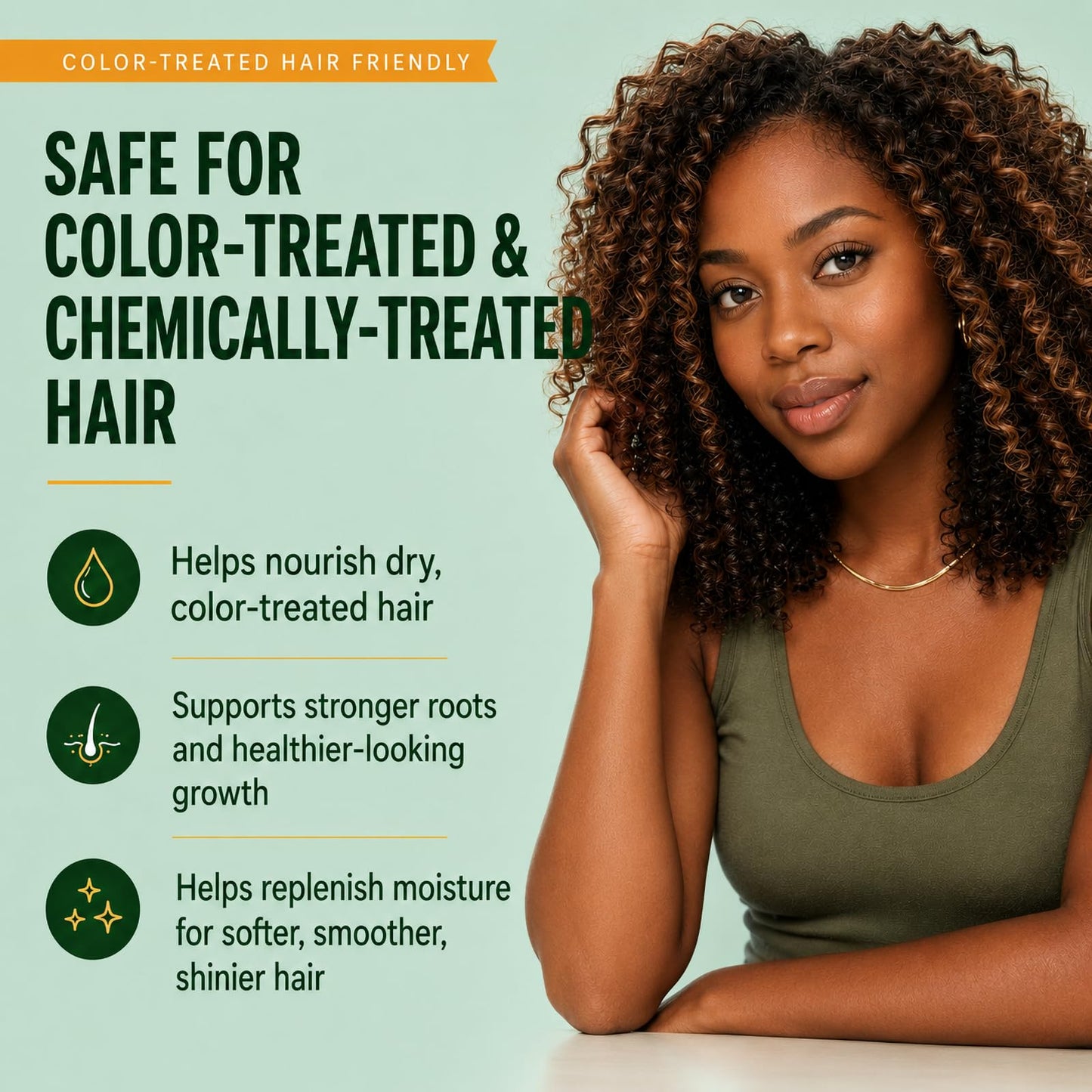 Sunny Isle Rosemary Mint Hair & Strong Roots Oil 4oz, Jamaican Black Castor Oil & Biotin, Double Growth Formula, Strengthening, Dry Scalp, Edges, Breakage & Protective Styles