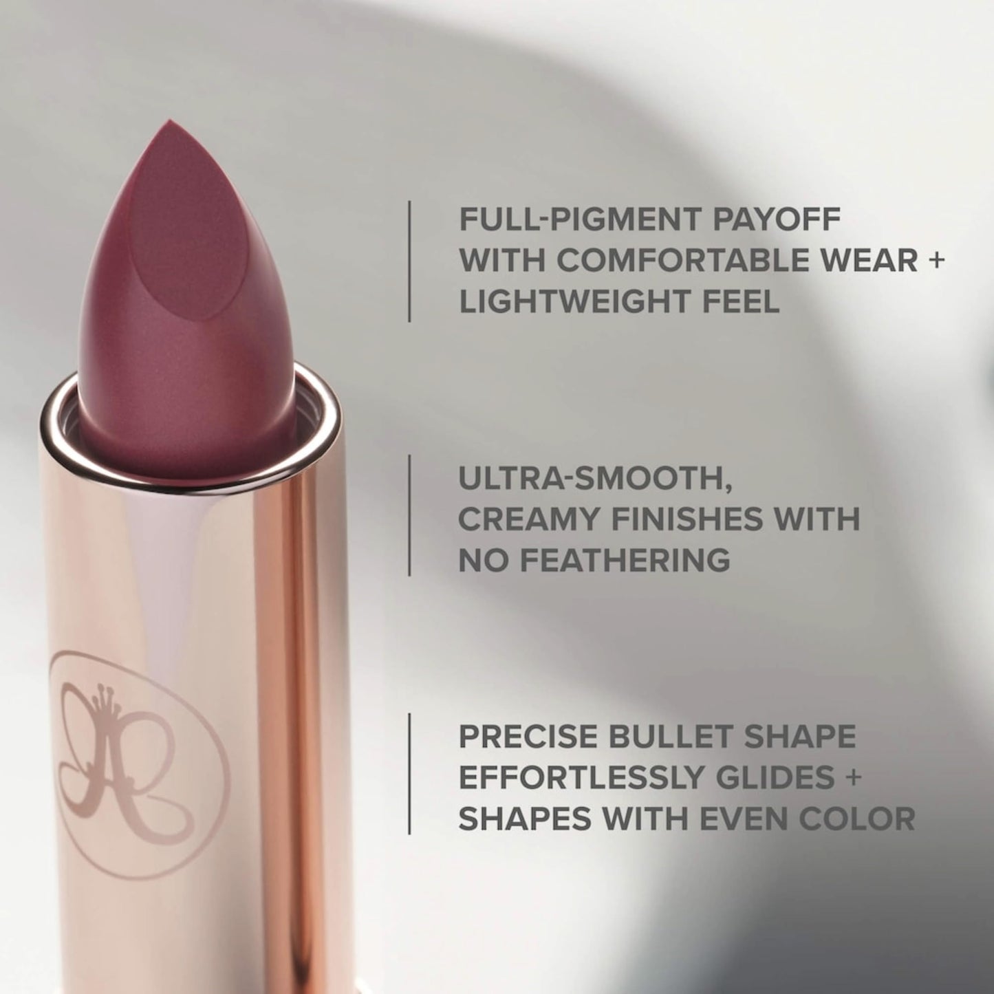 Anastasia Beverly Hills Matte Lipstick - Full-Pigment Long-Wearing Matte Lip Color with Smooth Comfortable Finish for Soft Velvet-Looking Lips - Rum Punch