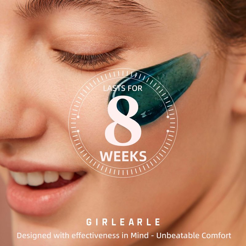 GIRLEARLE 2.5lb Wax Beads for Hair Removal, Brazilian Bikini Hard Wax for Sensitive Skin, Hard Wax beads Perfect for Full Body Eyebrow, Facial, Beard and Underarms at Home for Women and Men (Jasmine)