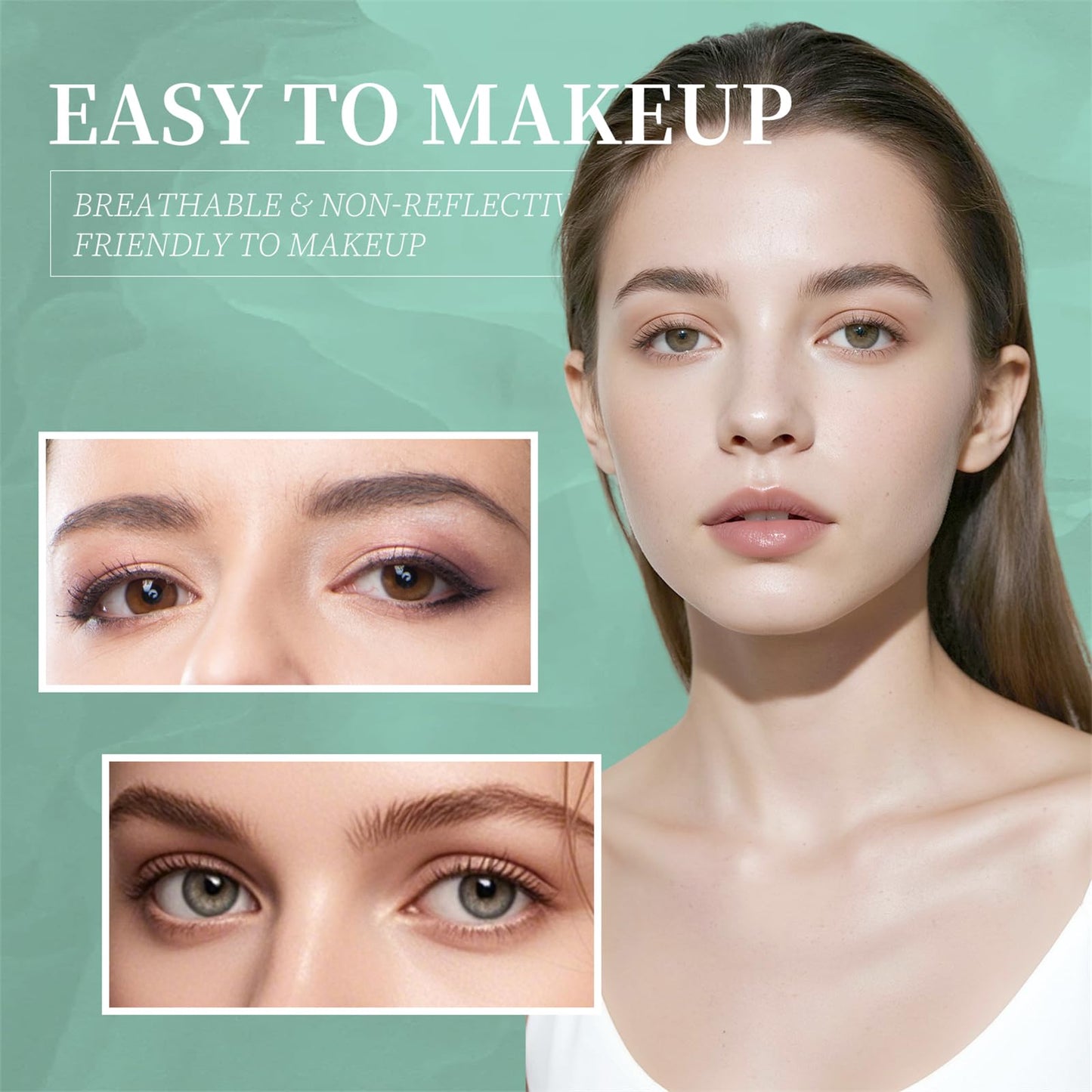 Invisible Double Eyelid Tape — Eyelid Lift for Sagging Eyelids Hooded Uneven or Single Eyelids