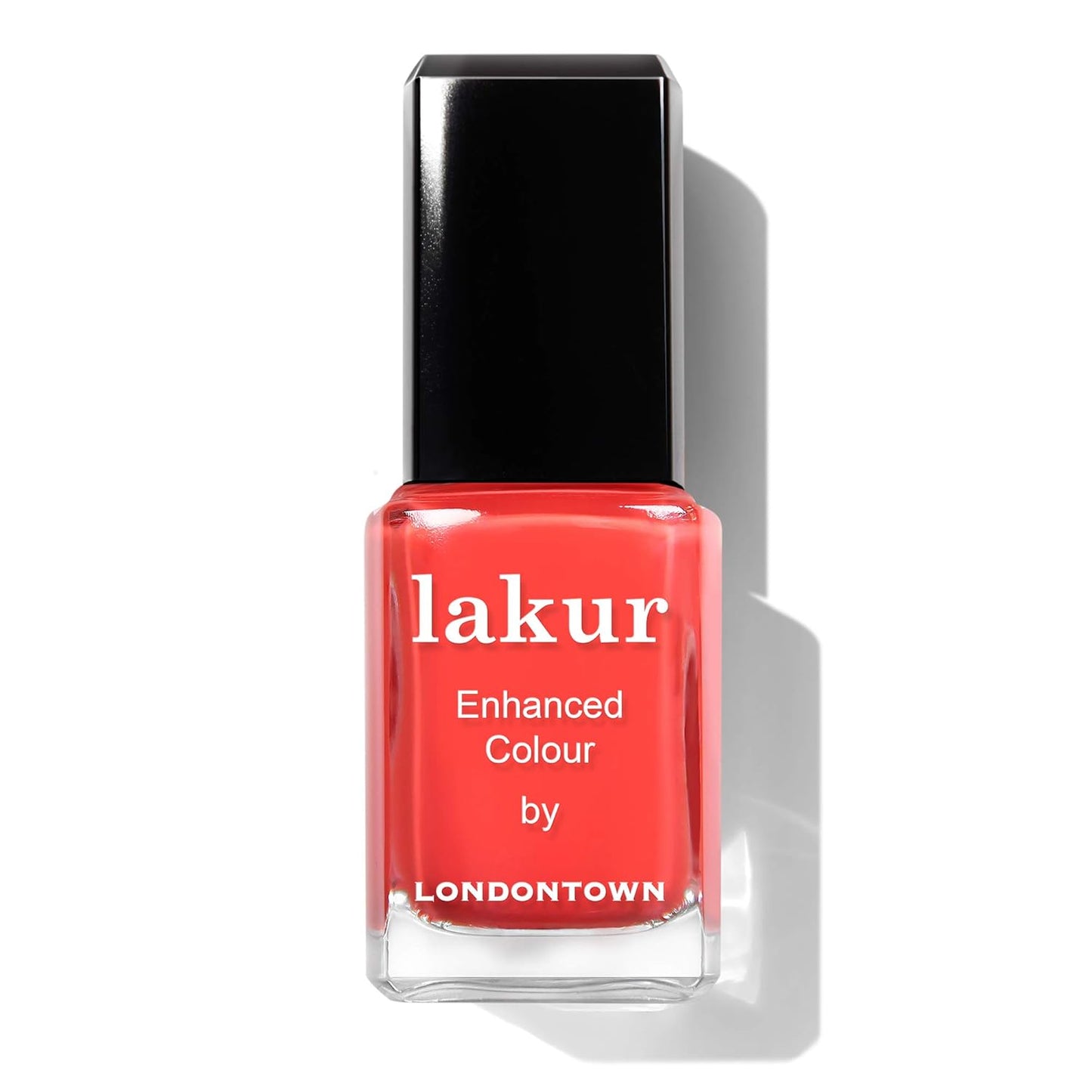 LONDONTOWN Lakur Nail Polish - Long-Lasting Yellow & Orange Shades | Non-Toxic Vegan Formula, 0.4 Fl Oz
