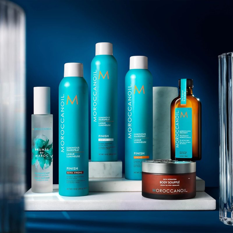 Moroccanoil Luminous Hairspray - Strong Hold Finish for All Hair Types | 10 oz