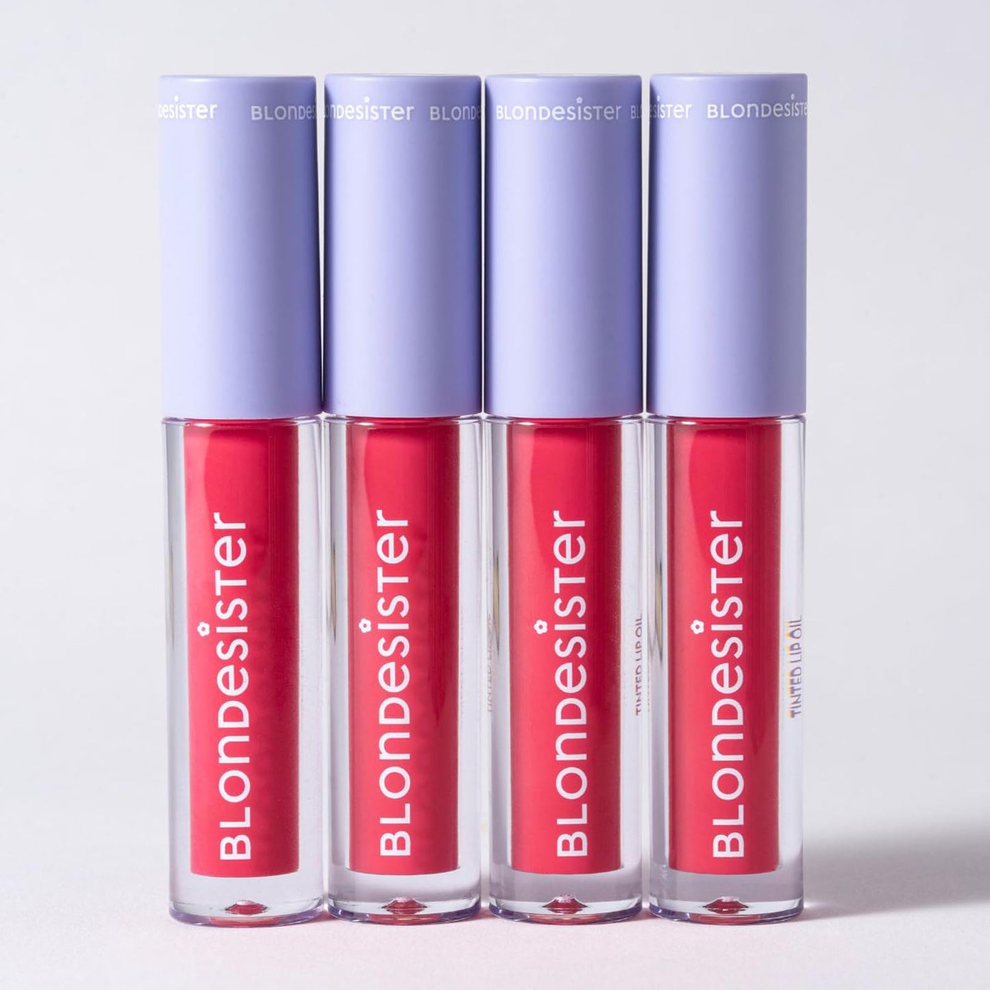Blondesister 2-in-1 Sweet Gloss Tinted Lip Oil - Lip Oil for Women - Hydrating, Non-Sticky Formula with Light Color - 03 Cherry Pie - 0.084 oz
