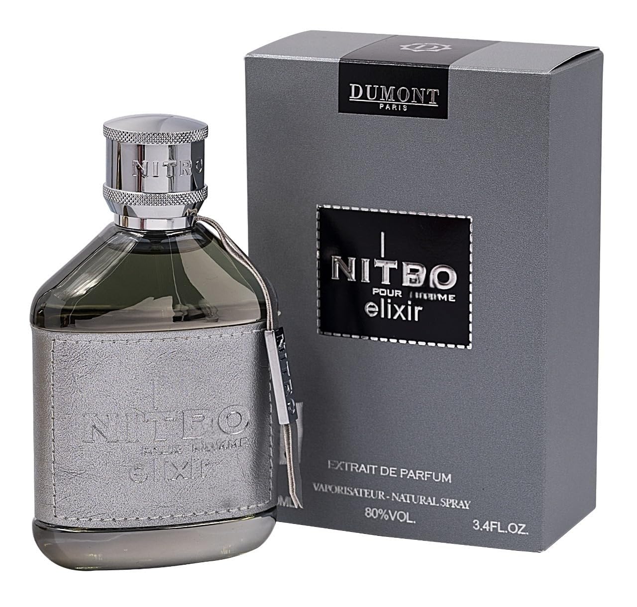 Chthen Nitro Elixir 3.4 Fl Oz Extrait De Parfum for Men 100ml – Bold Elegant Sensual Fragrance – Premium Long Lasting Scent