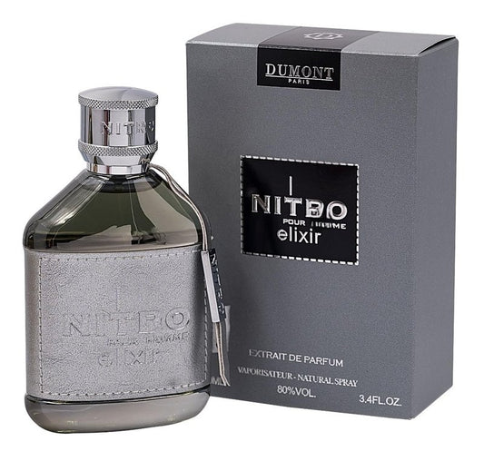 Chthen Nitro Elixir 3.4 Fl Oz Extrait De Parfum for Men 100ml – Bold Elegant Sensual Fragrance – Premium Long Lasting Scent