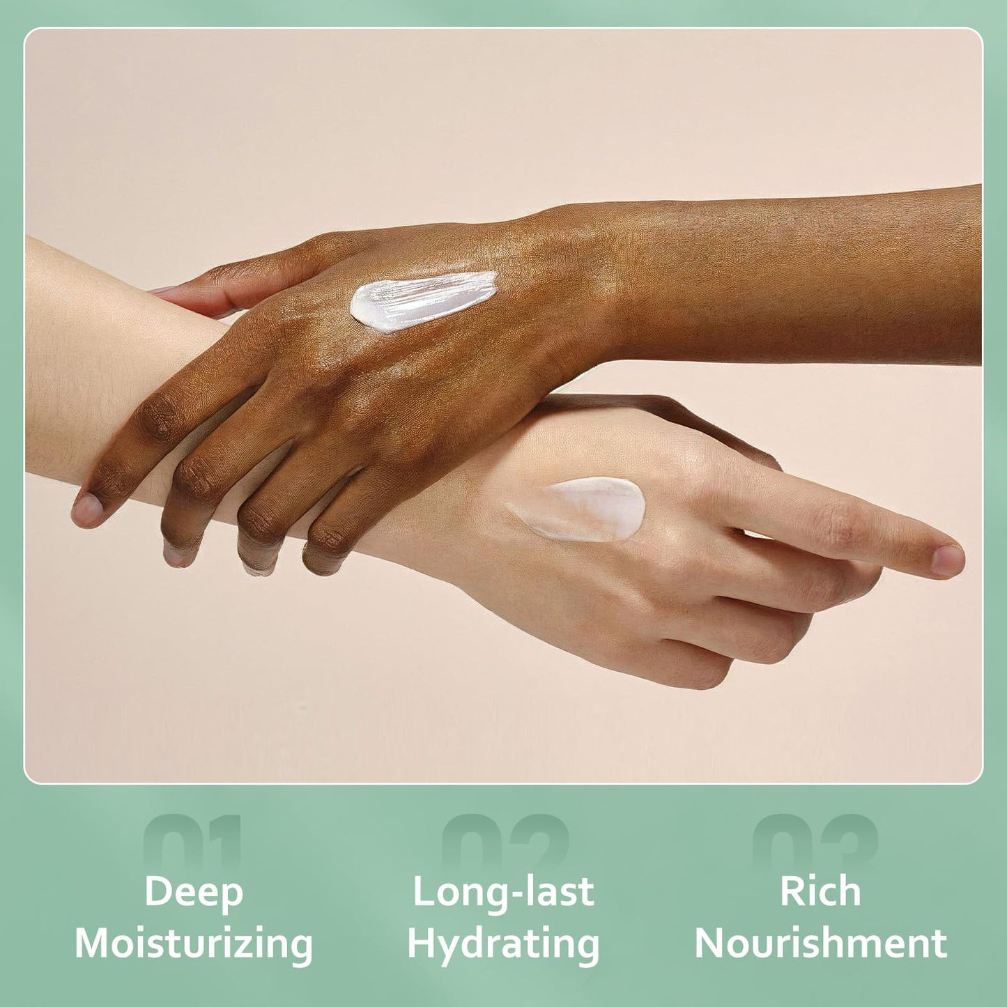 ÉCLAT NATUREL Shea Butter Hand Cream, Made with 45% Shea Butter and Vitamin E Hand Moisturizer, Deep Moisturizing Dry Hands, Mini Hand Lotion Travel Size, 1 Fl Oz (Pack of 1)