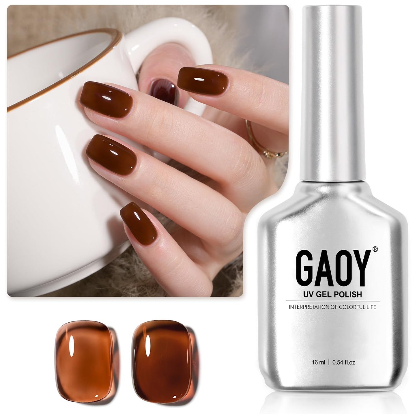 Pastel Gel Nail Polish - 16ml Pink Soak Off UV Light Cure Gel for Spring Summer | Macaron Baby Pink