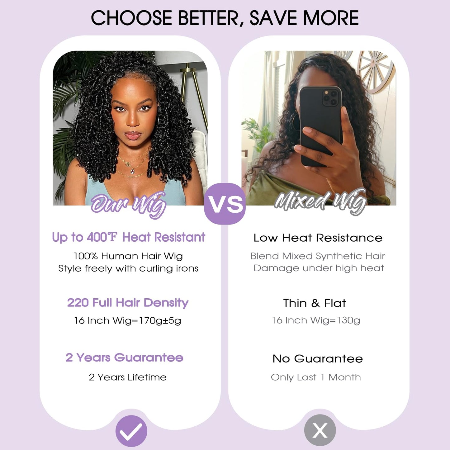 Burmese Curly Half Wig - 220 Density Human Hair, 16 Inch | No Glue, Beginner Friendly, Drawstring Design