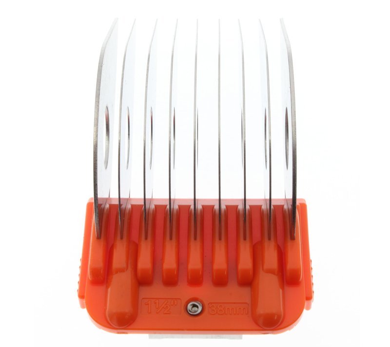 38MM 1 1/2" Animal Clipper Guard Attachment (Not Compatible on 5-in-1 Blade) for A5 Series Clippers |Stainless Steel Blade for Dog Groomer| Snap-On/Off Guard Combs for Dog Grooming (Standard COMB38MM)