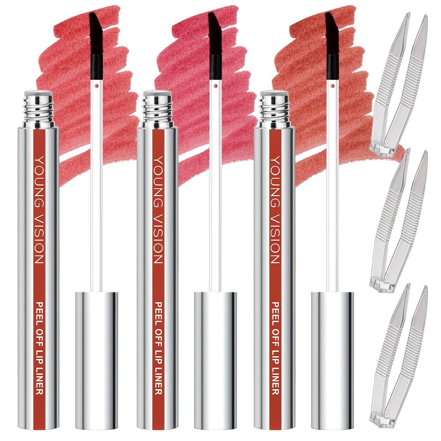 Matte Lip Liner Set - 12 Vibrant Colors | Long-Lasting Waterproof & High Pigment Lip Pencils for Daily Makeup