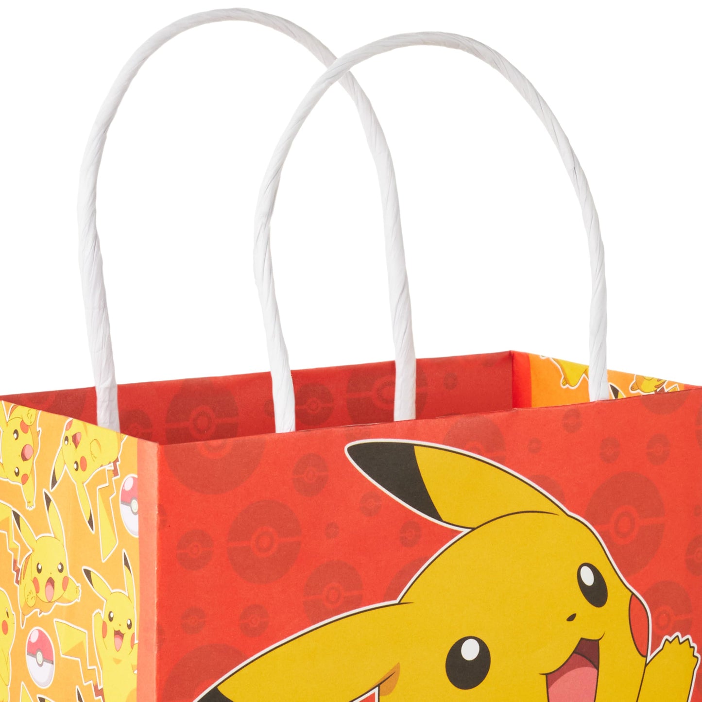 Hallmark Pokémon 4" Mini Gift Bags (18 Bags: Pikachu, Charizard, Gengar, Eevee) for Birthday Party Favors, Gift Cards, Classroom Treats