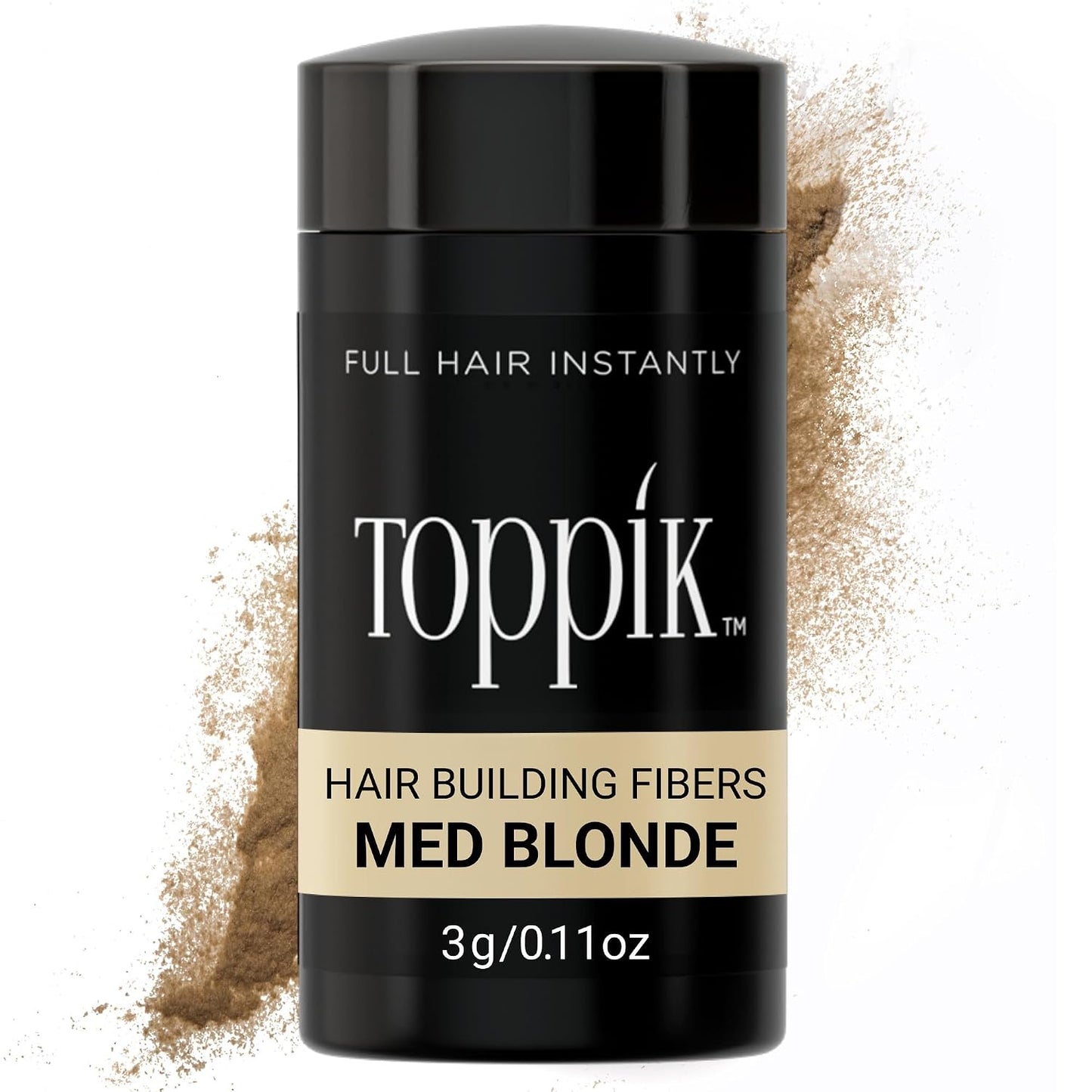 Toppik Hair Building Fibers - Instantly Thicker & Fuller Hair | 9 Shades, 4 Sizes Available