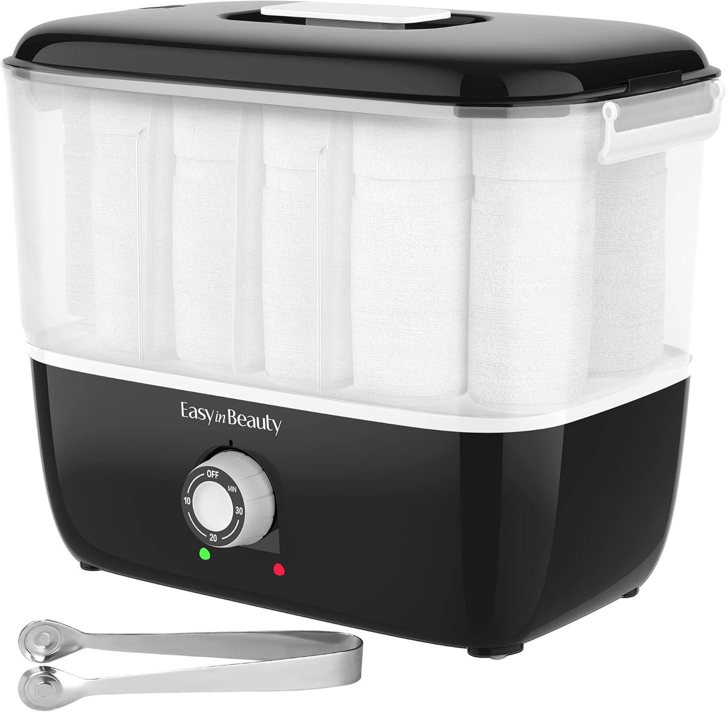 Hot Towel Warmer for Facials - 5L Portable Towel Steamer Holds 16 Towels | Quick Heating in 1-5 Mins