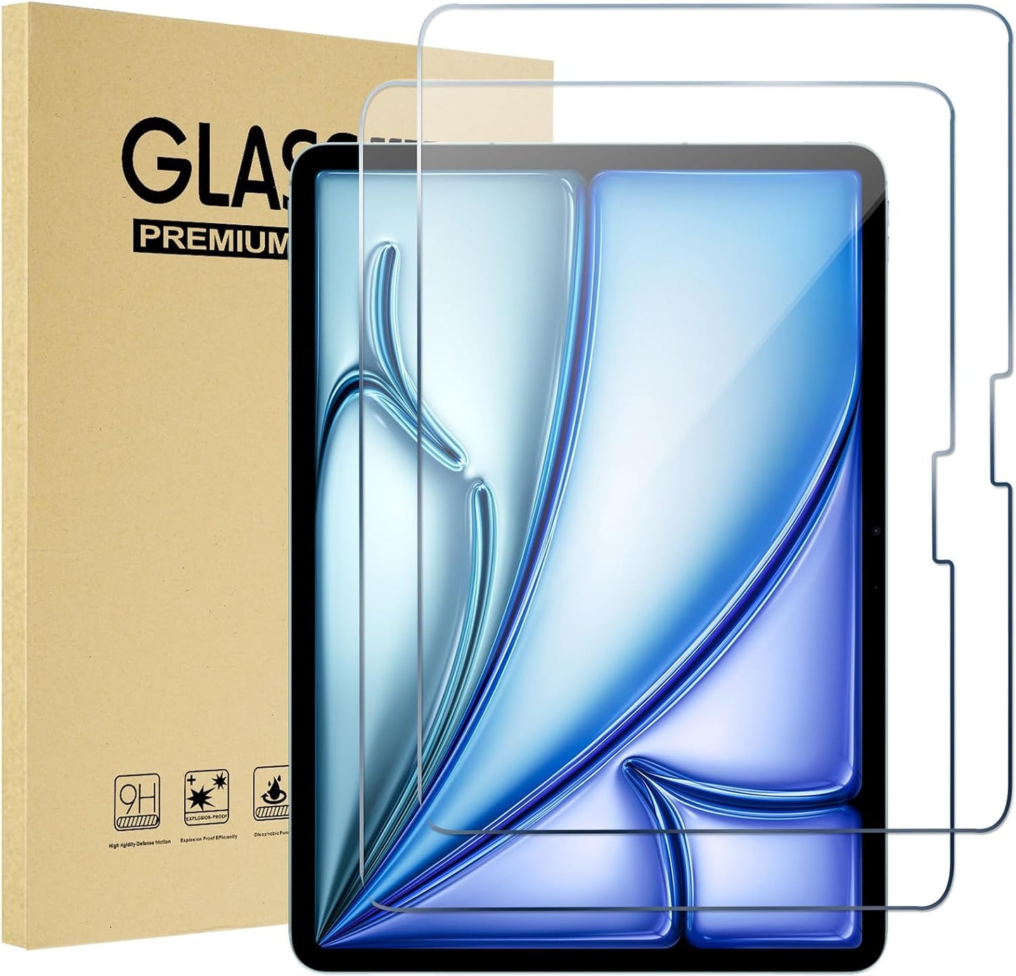 iPad Screen Protector - Tempered Glass Film Guard for A16 2025 & 10th Gen 11 Inch | Clear, 2 Pack