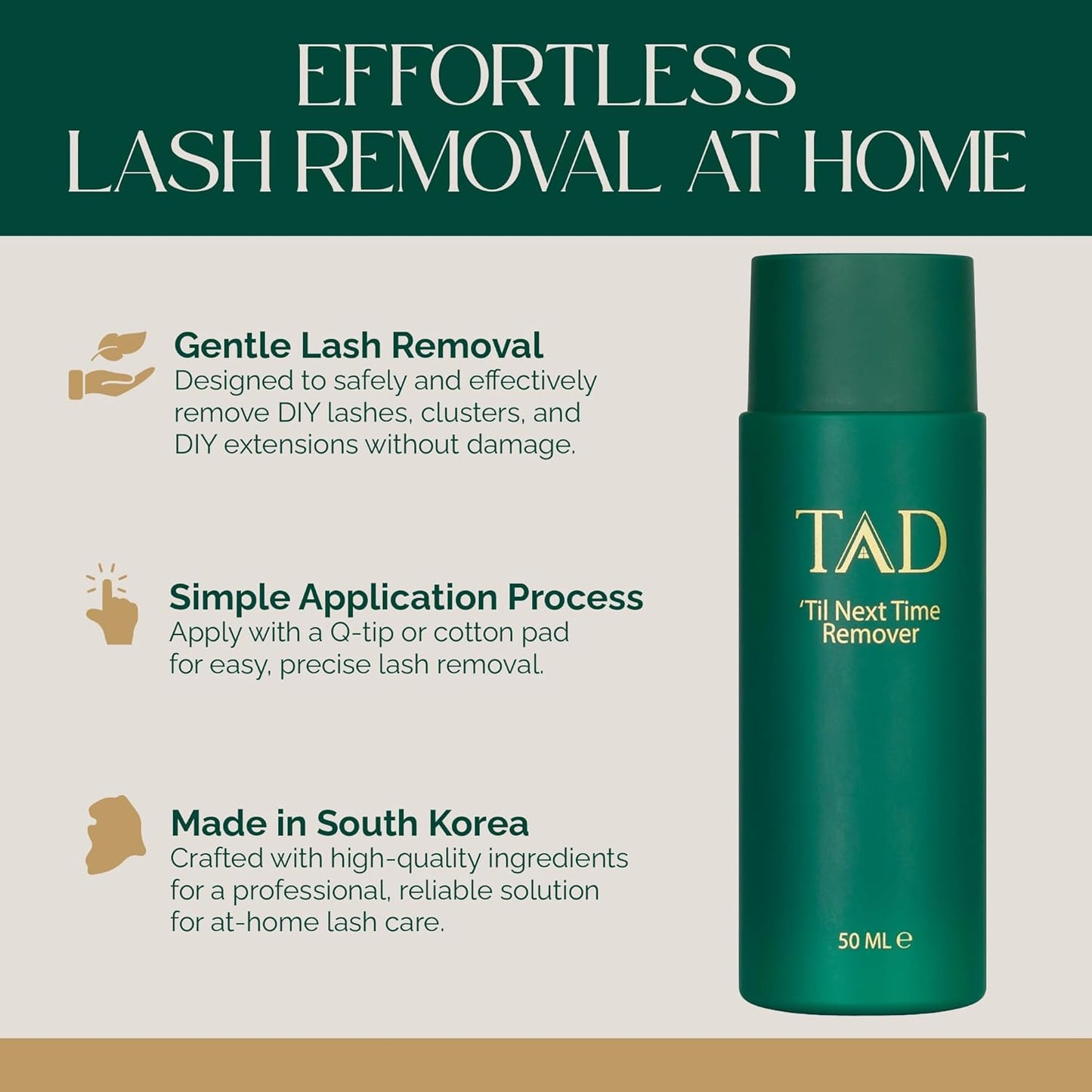 DIY Lash Remover - Unseals Eyelash Adhesive for Extensions & Clusters | Easy Application, 50ml