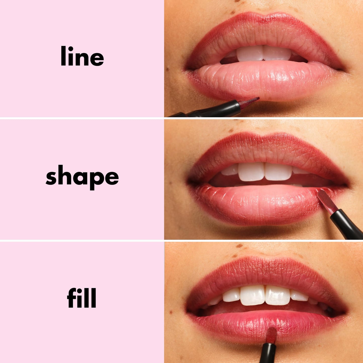 e.l.f. Main Stain Lip Marker, Lip Stain Lip Liner, Define, Contour & Fill for Long-Lasting & Transfer-Resistant Color, Vegan & Cruelty-Free, Hotvine