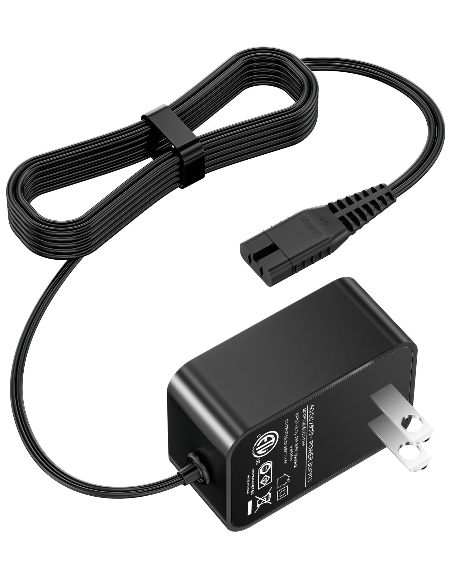 VHBW 5.9V for Wahl Bravura Charger Cord 1881-2800 Compatible with Wahl Arco, Bravura, Chromado, Motion, Mini Arco Animal Cordless Clippers