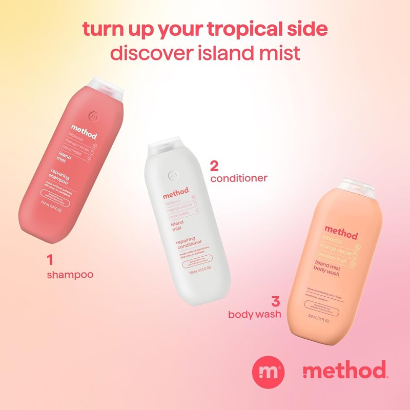 Method Repairing Conditioner - Nourishing Hair Treatment for Damaged Strands | Paraben & Sulfate Free, 13.5 oz