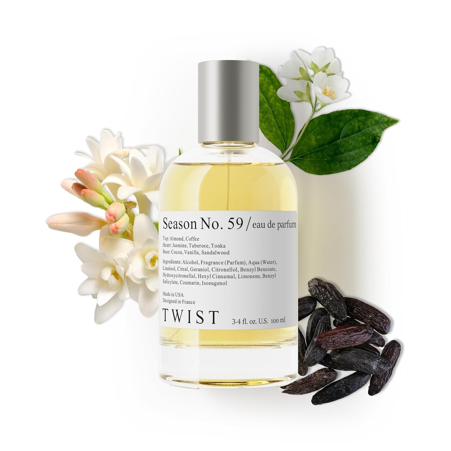 Eau De Parfum Inspired by Burberry Her - Long-Lasting Strawberry & Vanilla Fragrance Spray | 100 ml | Vegan & Clean Ingredients