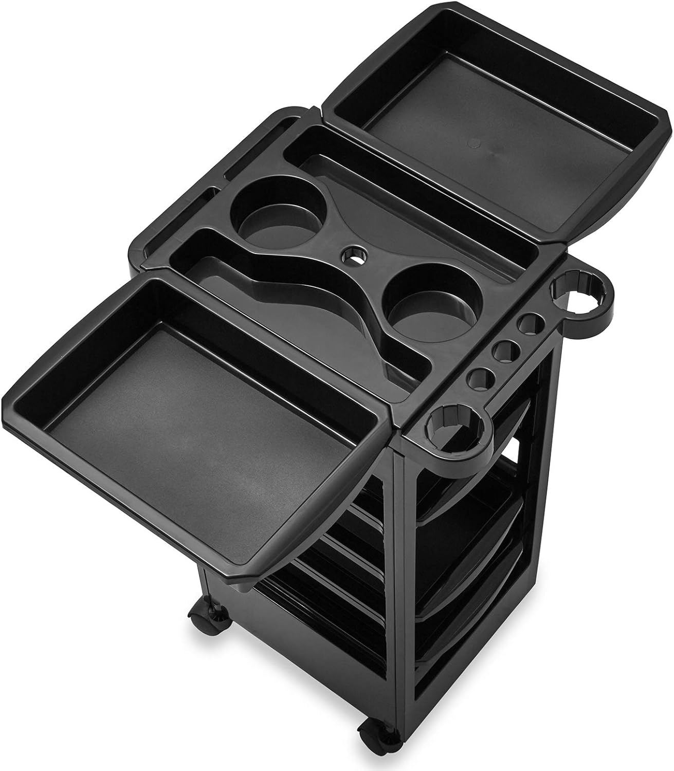 Beauty Salon Rolling Trolley Cart - 5 Drawer Storage Organizer | Mobile Hair & Makeup Station
