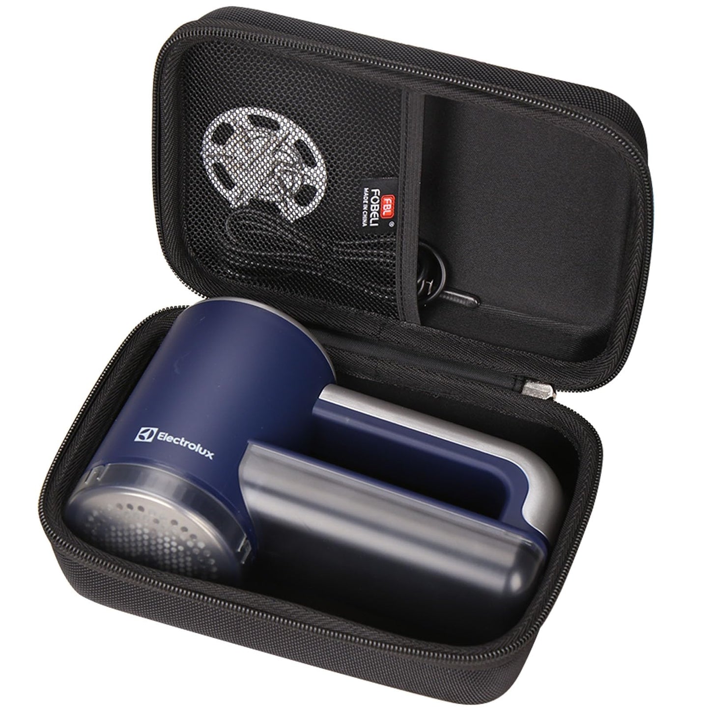 FBLFOBELI Fabric Shaver Storage Case Compatible with Electrolux/iRUNTEK/BEAUTURAL Rechargeable Fabric Shaver, Travel Carrying Case for Most of Rechargeable Lint Remover Set