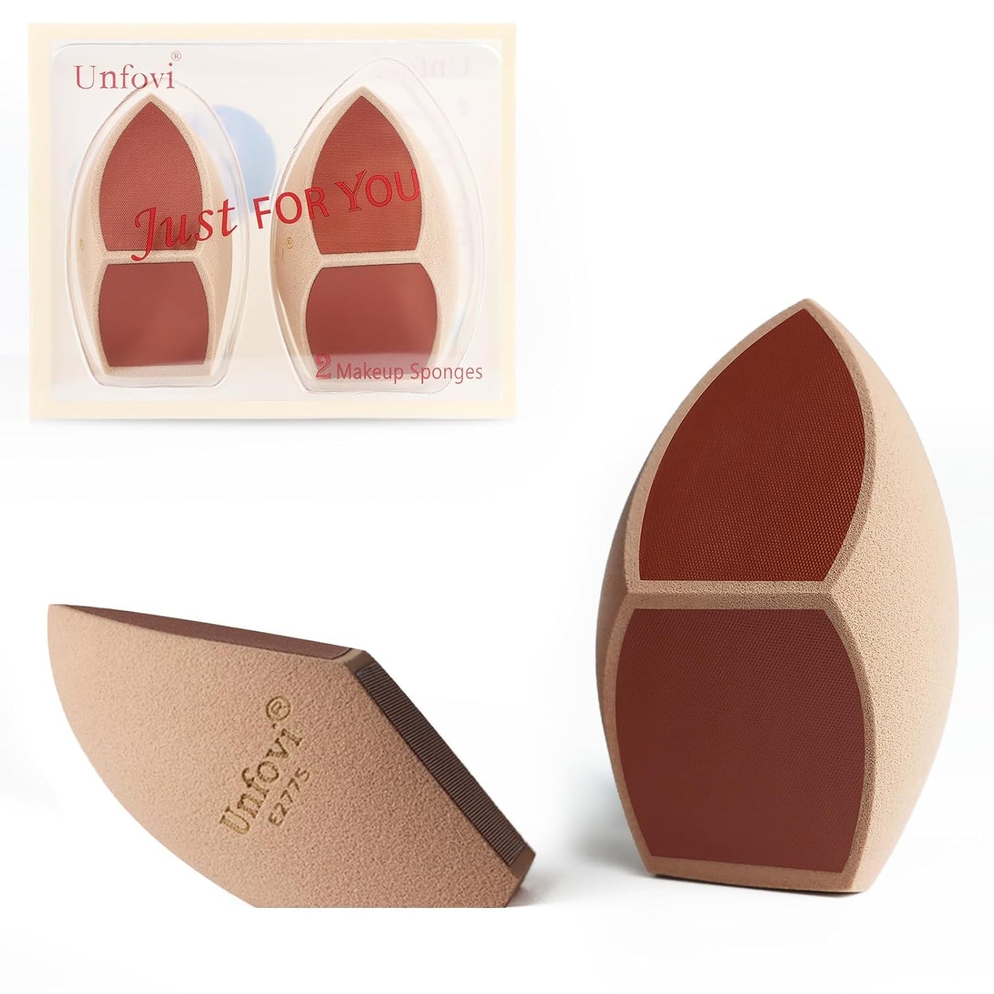 Makeup Sponges Set - 7-Pack Latex-Free Reusable Blenders for Foundation & Concealer | Soft Multi-Color Beauty Tools