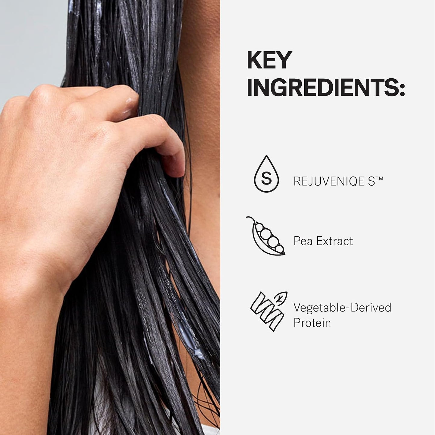 MONAT Smoothing Anti-Frizz Set - Natural Shampoo & Conditioner for Lightweight Frizz Control | Smooth, Shiny Hair