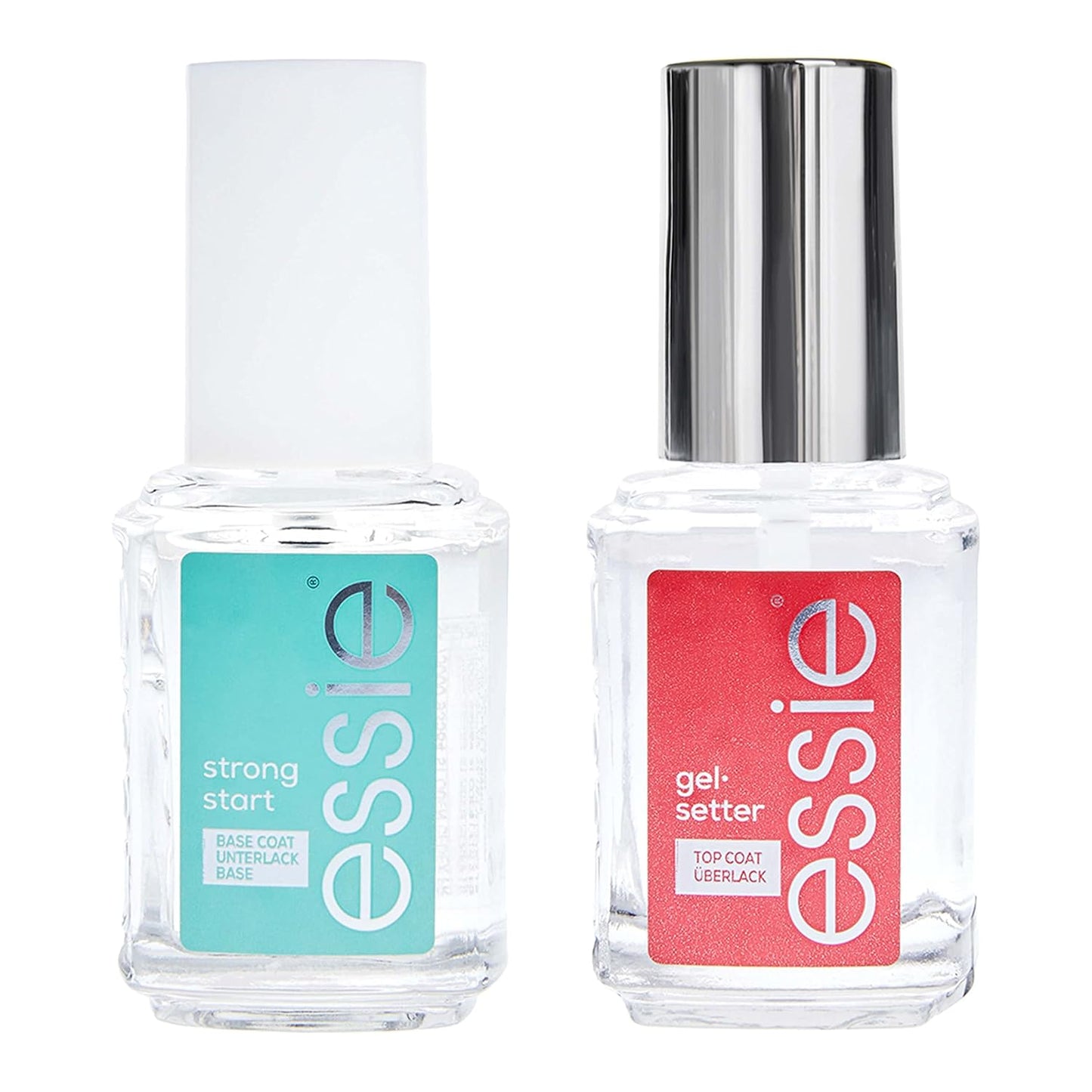 Essie Nail Care - 8-Free Vegan Base Coat for Smooth, Sleek Finish | 0.46 Fl Oz