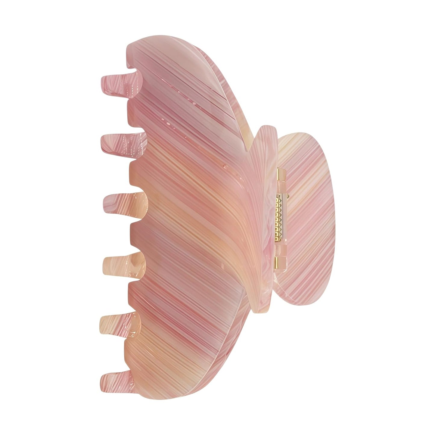Cute Durable Acetate Hair Clips - 3-Inch Cherry Red Claw Clips for Fine & Medium Thick Hair
