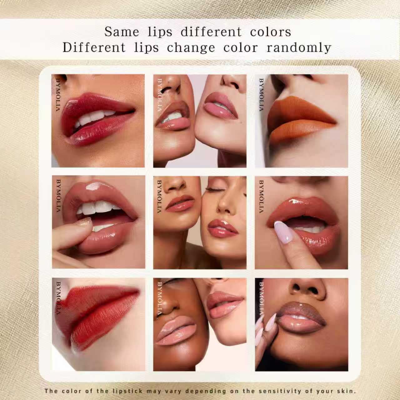Color-Changing Lipstick - pH Activated Tint Balm for Personalized Color | Long-Lasting Hydrating Formula, Non-Sticky, All Skin Tones