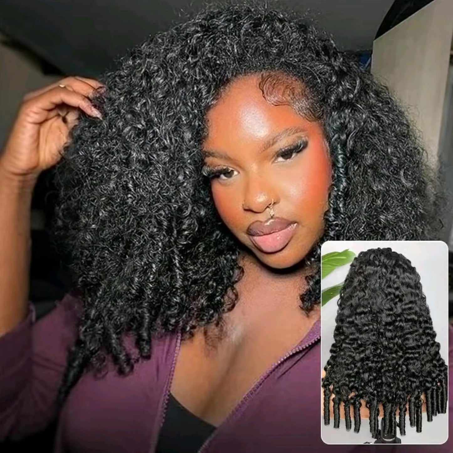 Deep Wave Lace Front Wigs - 250% Density Human Hair for Black Women | Brazilian Glueless Pre-Plucked with Baby Hair