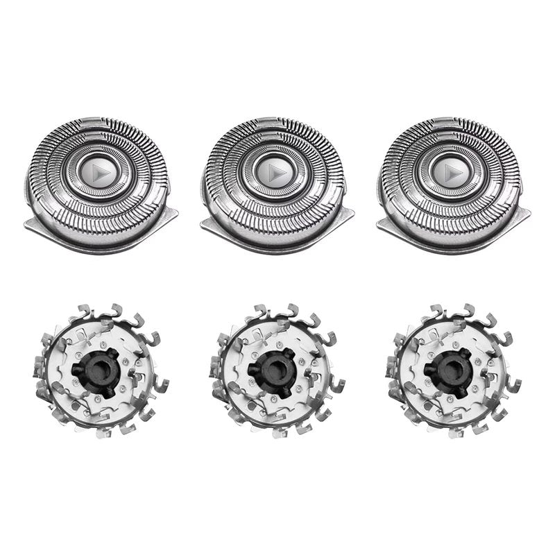 3pcs Shaver Razor Head Cutters For Philips Norelco HQ9 SpeedXL 8140XL, 8150XL, 8160XL, 8170XL, 8171XL, 8175XL 8240XL, 8250XL, 8260XL, 8270XL, 8280XL 9160XL, 9170XL, 9190XL, 9195XL