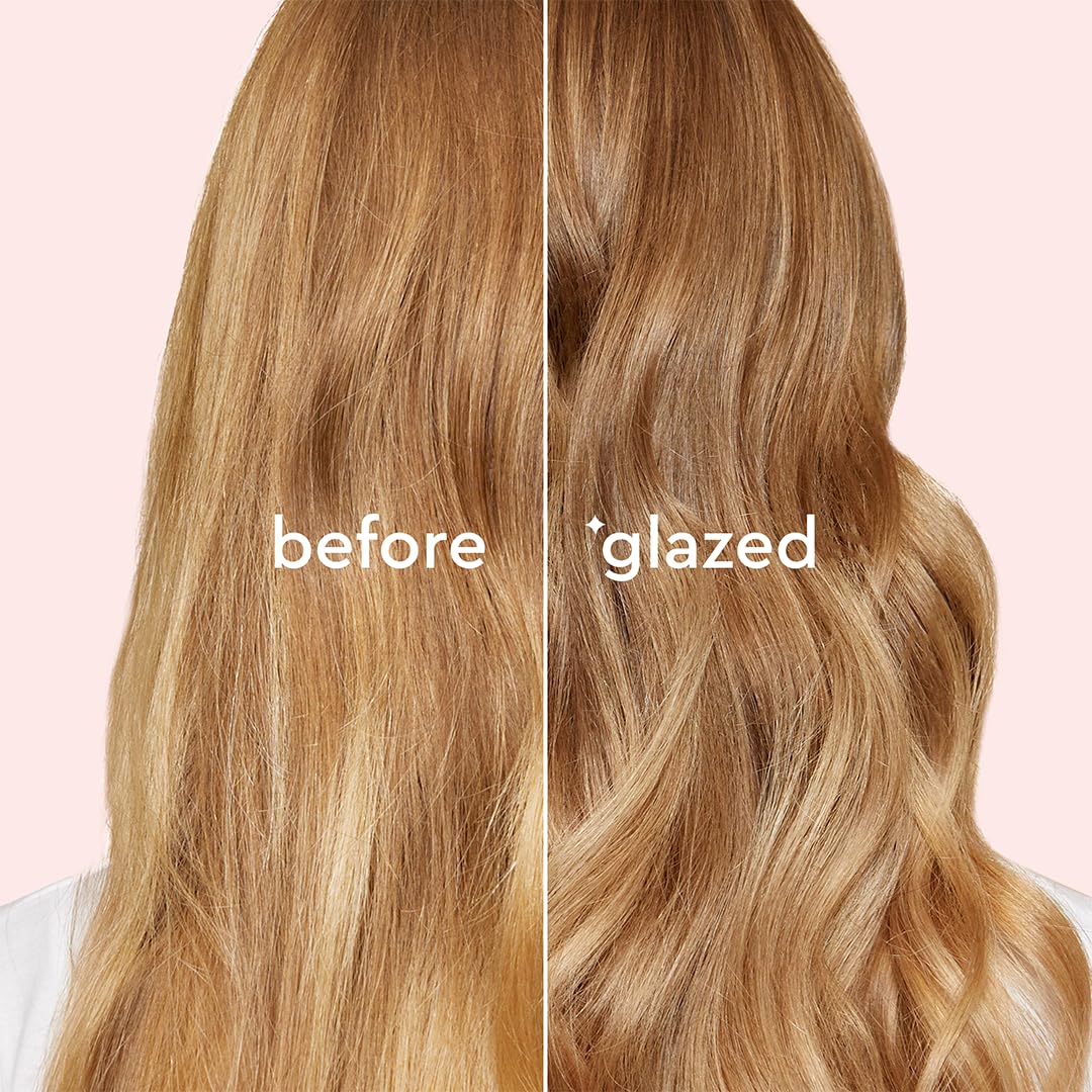 Glaze Super Gloss Conditioning Gloss - Honey Blonde for Medium to Dark Hair | Rinse-Out Semi-Permanent Color Enhancer