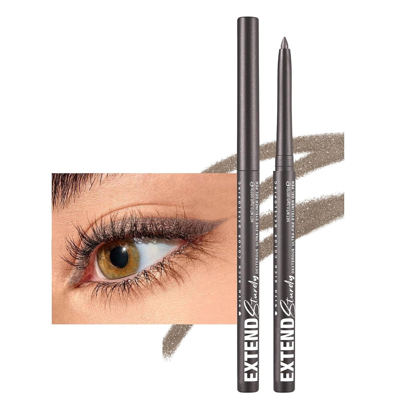 Cream Eyeliner Set - Quick-Drying, Waterproof & Smudge-Proof | 12 Versatile Shades for Sensitive Eyes
