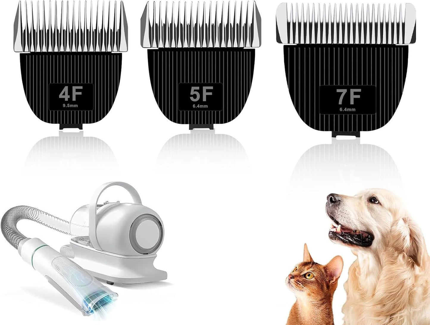Replacement Blade for Nebot P1 Pro Pet Grooming Kit - 5F Cut Length 1/4” (6.3mm) | 2 Pack