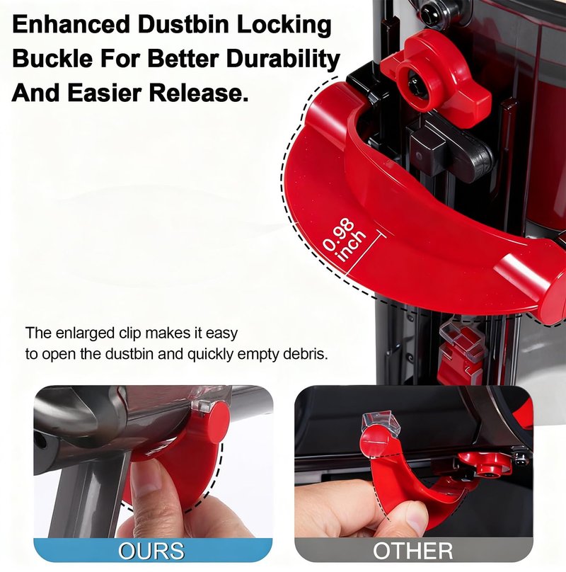 2026 Upgraded Dust Bin Compatible with Dyson V11 V15 SV14 SV15 SV22 Vacuum Cleaner Canister, Vacuum Bin Replacement for Part no. 970050-01,Part no. 965443-01