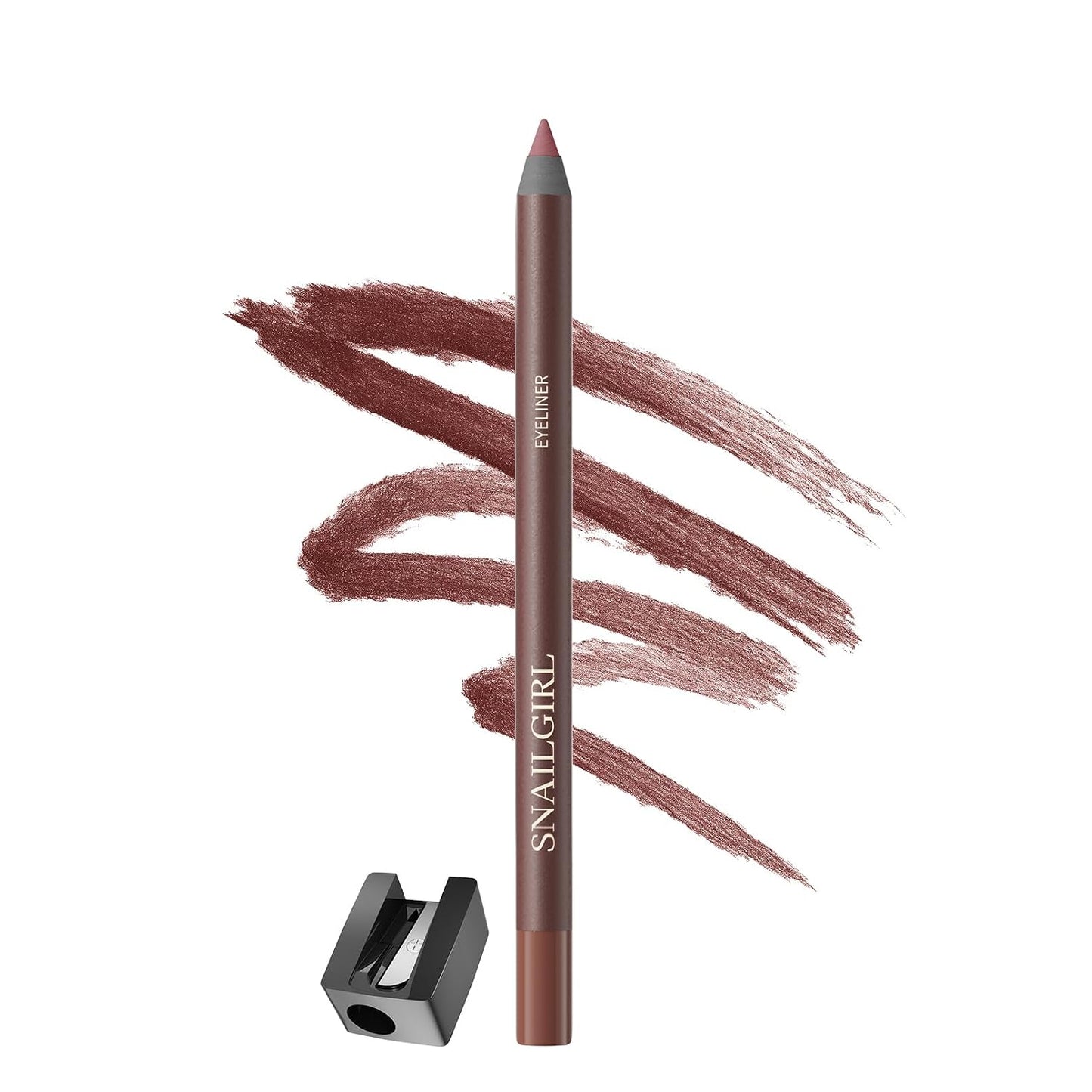 Chocolate Eyeliner Pencil - 24HR Waterproof, Smudge-Proof & Creamy Glide | Vegan, Sensitive Eye Safe