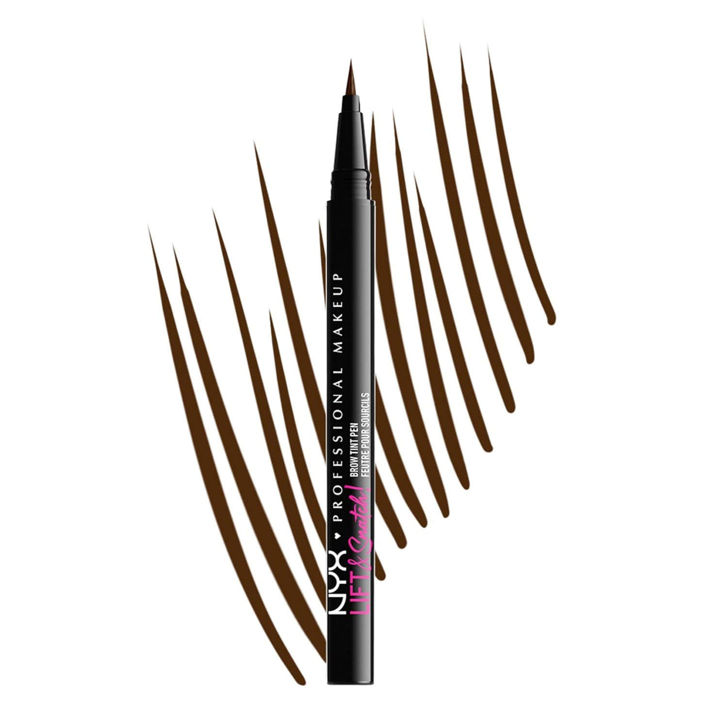 NYX Eyebrow Tint Pen - Lift & Snatch Formula for Defined Brows | Brunette Shade