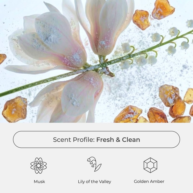XMONDO Fresh Start Fragrance Mist - Lightweight Hair & Body Perfume with Hyaluronic Acid, 3.4 fl oz