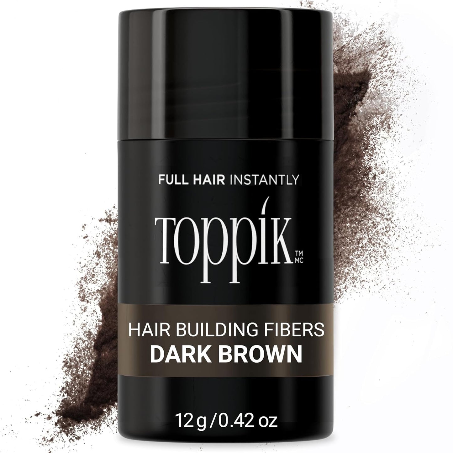 Toppik Hair Building Fibers - Instantly Thicker & Fuller Hair | 9 Shades, 4 Sizes Available