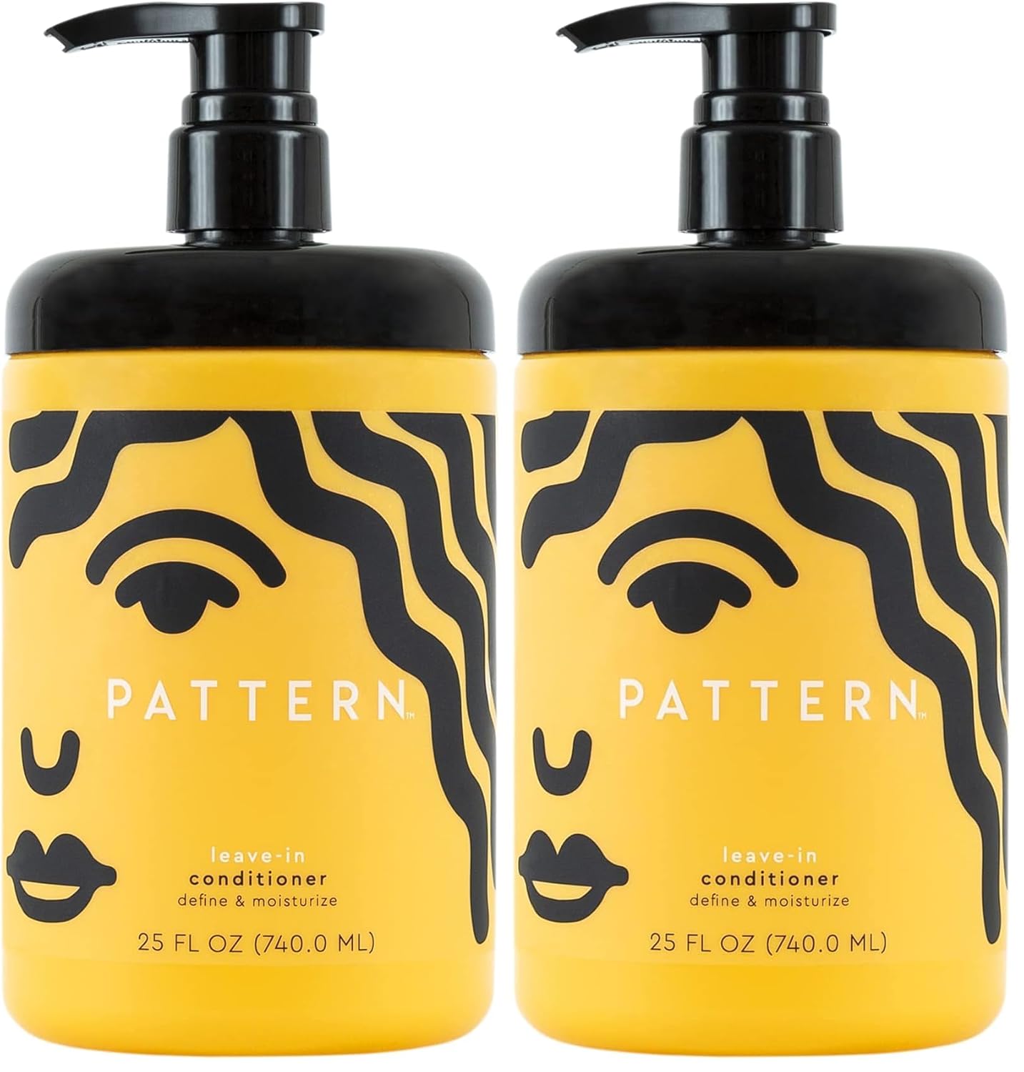 PATTERN Leave-In Conditioner - Rich Moisture for Curly & Coily Hair | 25 fl oz, Ideal for 3a to 4c Textures