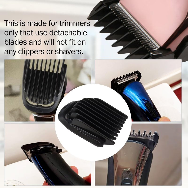 2025 Upgraded Replacement Trimmer 7mm Beard Stubble Hair Gude Guard Comb for Philips Norelco Multigroom MG3750 MG3757 MG3758 MG3760 MG3910 MG5700 MG5720 MG5730