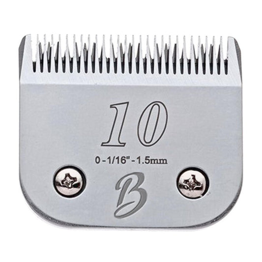Bucchelli Detachable A Series 10 Blade Dog Grooming Cut Length 1/16" / 1.5mm Japanese Carbonized Steel Dog Grooming Blades 10 (Compatible A5 Series Clippers for Dogs Horses(B10)