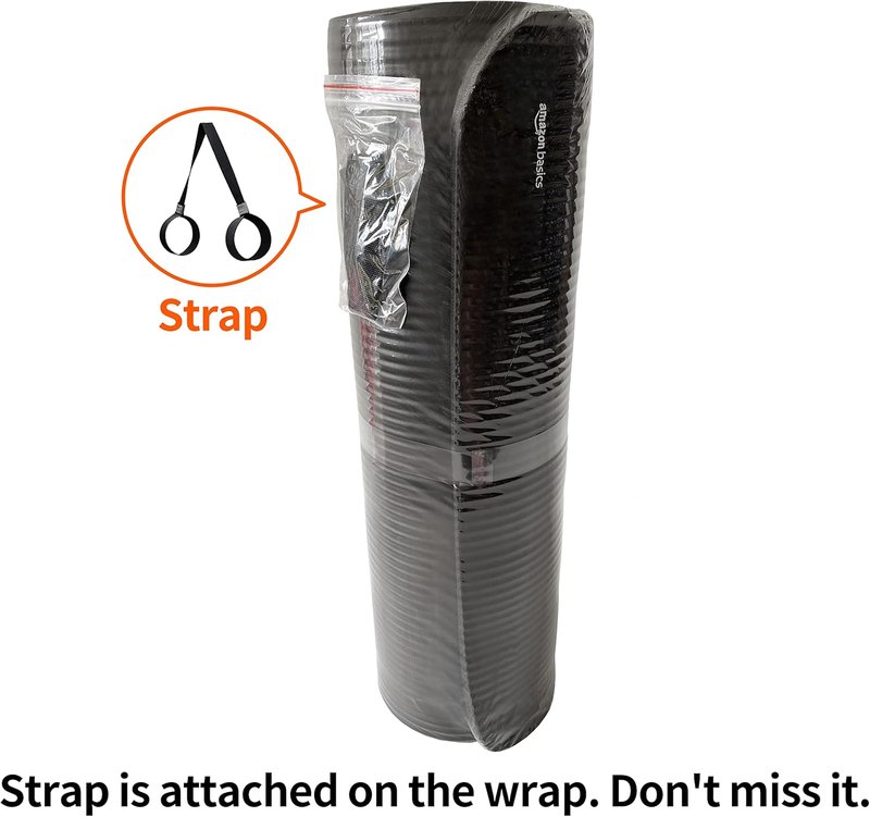 Extra Thick Yoga Mat with Carrying Strap - Non-Slip, Durable, 72-Inch