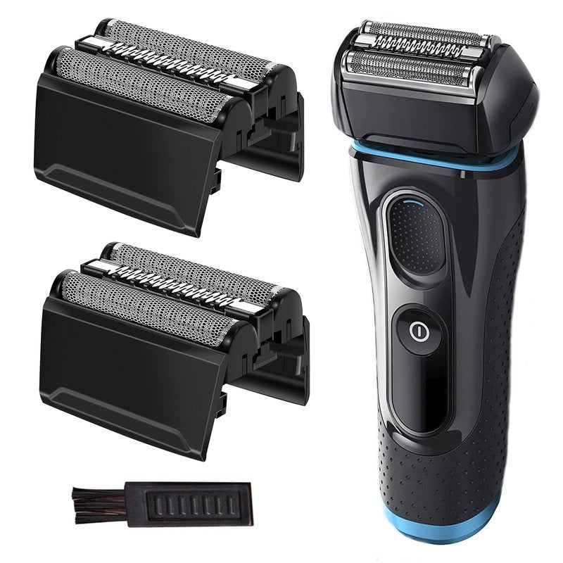 52B Series 5 Replacement Head for Braun Electric Shaver, S5 Wet and Dry Replacement Foil and Cutter Compatible with 5190cc 5090 5020 (2 Count)