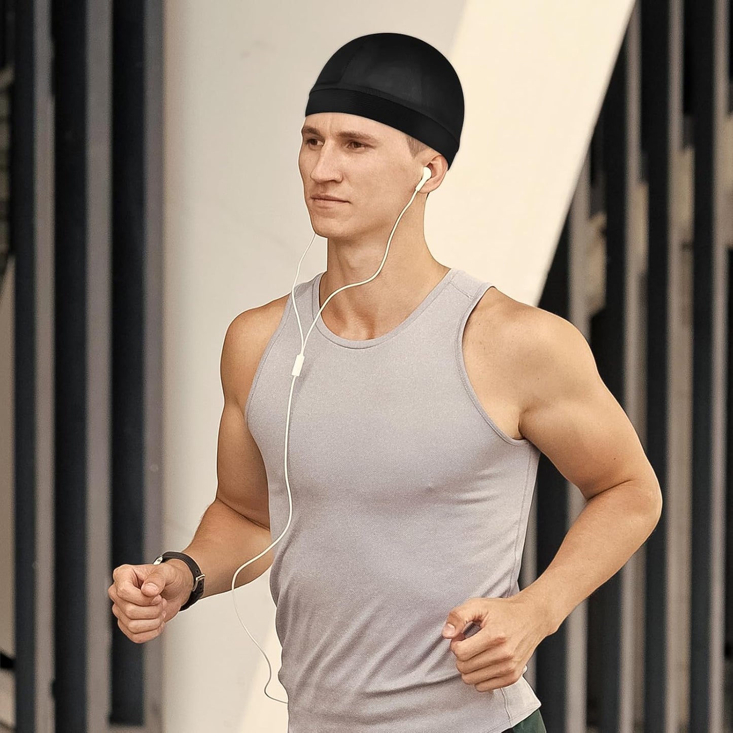 Silky Satin Wave Caps - 3 Pcs Soft Breathable Hair Wraps | Unisex Shower Bonnet for Sleep & Style
