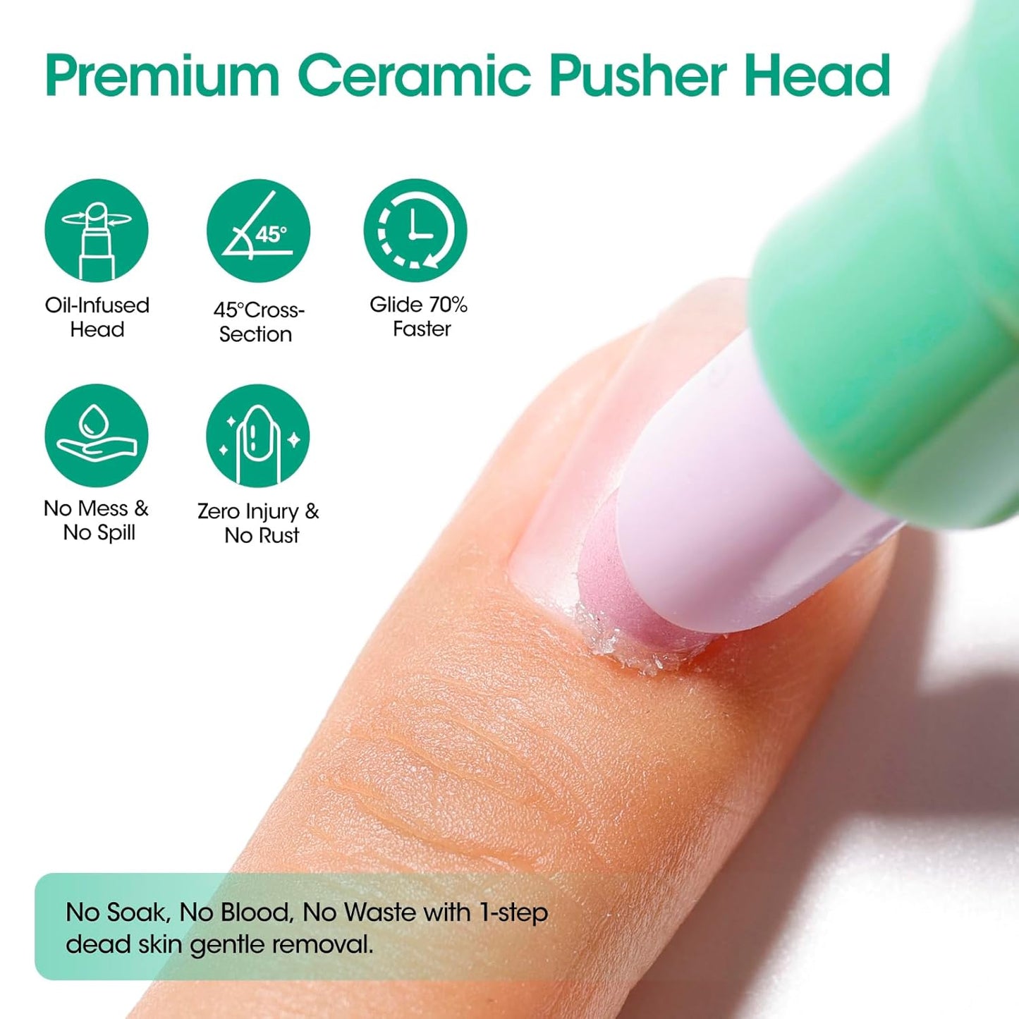 Gellen Cuticle Oil Pusher Pen - Nourishing Cuticle Remover & Care Tool for Healthy Nails | 6ml